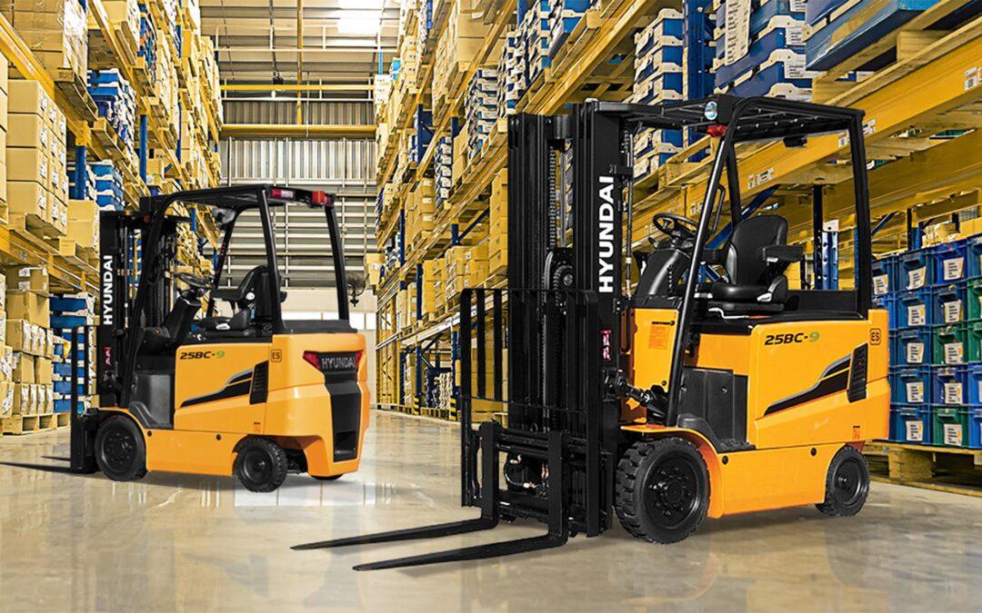 Hyundai Forklifts In Warehouse | Schelkovskiy &Co Brennan Equipment Services